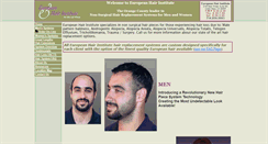 Desktop Screenshot of europhair.com